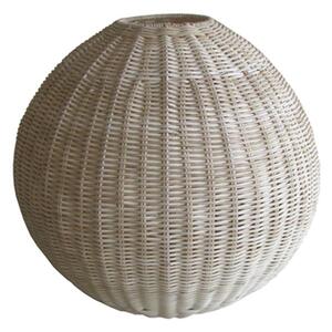 Lampadario in rattan naturale sfera cm Ø37xh37