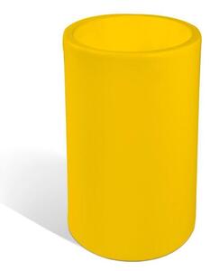 Vaso Porta vaso, in polietilene BAROCCO Dimensione 35x h70 cm Modello Ionico spessore 2 mm colore Giallo