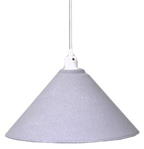 Lampadario in metallo vintage bianco/grigio con attacco cm Ø38,5xh26