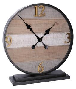 Orologio tavolo in legno in metallo cm 43,9x11,9xh48