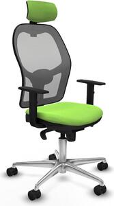 Sedia da ufficio con poggiatesta Piqueras y Crespo 1D086N2 Colore pistacchio