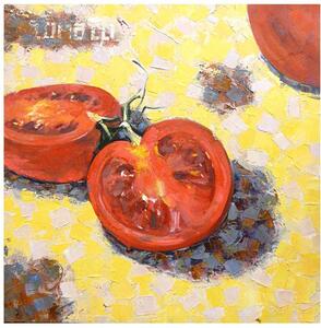 Quadro pomodori cm 80x80