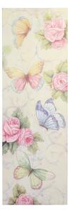 Quadro in legno farfalle cm 31x90x3