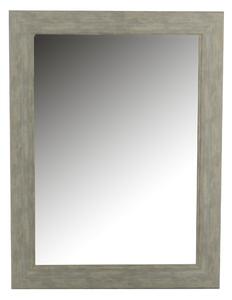 Specchio in legno grigio rettangolare cm 64x84