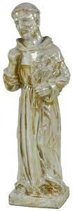 Statua san francesco cm 19x16xh55