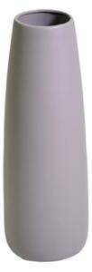 Vaso ceramica bombato tortora cm Ø16xh44,5