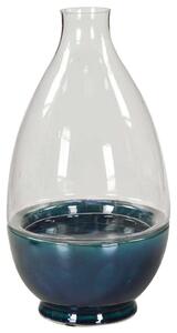 Vaso ciotola alto con vetro cm Ø20xh38