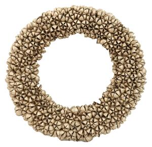 Coroncina glitter champagne cm Ø46xh8