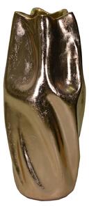 Portavaso in Resina oro cm Ø45xh100