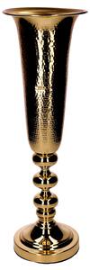 Vaso in Metallo oro cm 16x16xh55