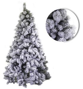 Albero di Natale Artificiale innevato Gennargentu Verde Varie Misure