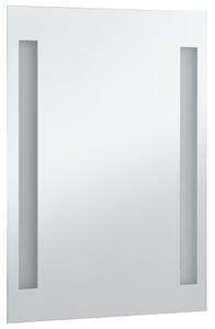 vidaXL Specchio da Porta Oro 50x100 cm in Vetro e Alluminio