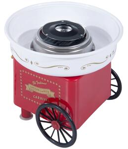Macchina per Zucchero Filato 450W 30x30x28 cm con Accessori Rosso