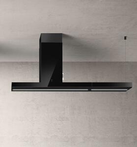 Elica Cappa Cucina Aspirante Isola Larghezza 180 cm finitura Vetro nero - PRF0146287 HAIKU ISLAND BL/A/180