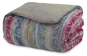 Trapunta Invernale 1 Piazza e Mezzo 180gr con Stampa in Microfibra Love Lines