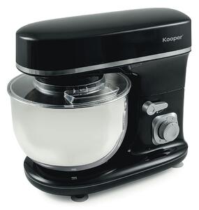 Impastatrice Planetaria 5 Litri 6 Velocità 1300W Kooper Demetra Nero