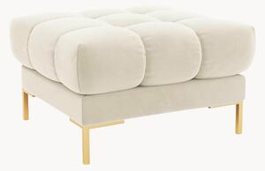 Pouf effetto velluto Bali