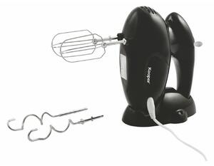 Sbattitore Elettrico Doppie Fruste 5 Velocità 200W Kooper Pedro Nero