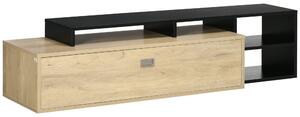 Mobile TV Da 32” a 65” 163x40x38 cm in MDF Nero