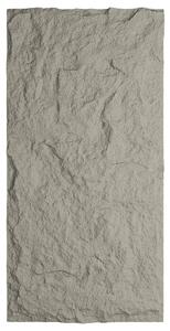 Divina Home Set 10 pz Pannello Decorativo effetto Roccia Pietra 3D 7,2 mt2 Rivestimento Murale in PU 120 x 60 x 1,6 Grigio Cemento - DH104835