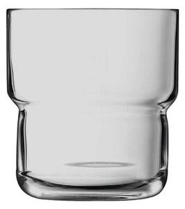 Arcoroc Log Brush Bicchiere Acqua Impilabile 22 cl Set 6 Pz In Vetro Grigio