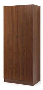 Armadio 180x60x90 cm 2 ante noce antico