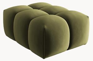 Pouf in velluto Lorella