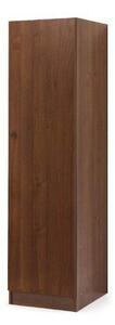 Armadio 180x45x60p cm 1 anta noce antico
