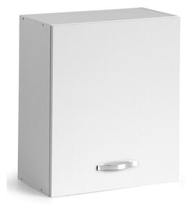 Pensile cucina 60x32x72H cm con anta bianco frassinato