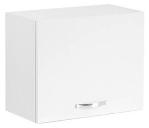Mobile sopracappa 60x32x49H cm bianco frassinato