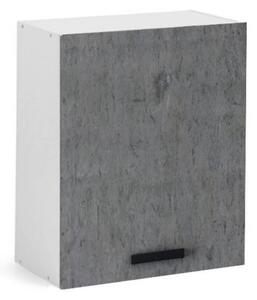 Pensile cucina 60x32x72H cm con anta cemento