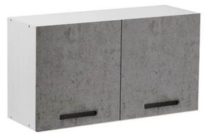 Mobile sopracappa 90x32x49H cm cemento