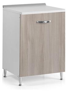 Base cucina con anta 60x50x85H cm olmo