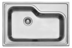 Lavello da cucina monovasca 78x51 cm