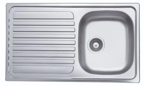 Lavello incasso 86x50 cm sinistro Samet