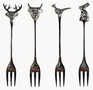 Set di 4 forchette da dessert Country Animals