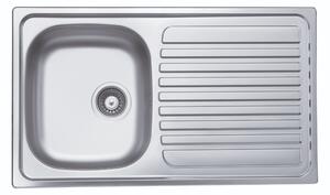 Lavello incasso 86x50 cm destro Samet