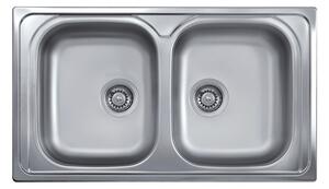 Lavello 86x50 cm doppia vasca