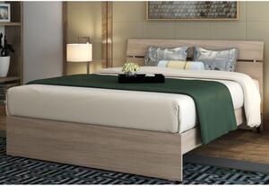 Letto 1 Piazza e Mezzo 98x131x200 cm olmo