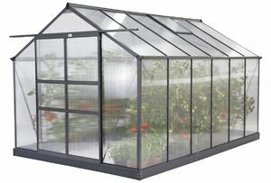 Serra in alluminio Azalia 2,5 x 3,7 m CoverTech antracite