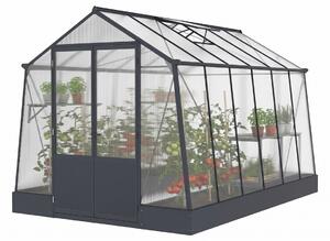 Serra in alluminio Lilia 2,5 x 3,7 m CoverTech antracite