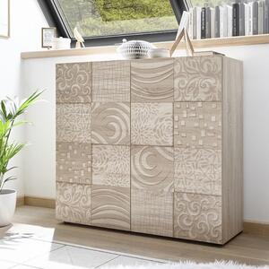 Mobile 121x42x111 cm 2 ante Jasna rovere samoa