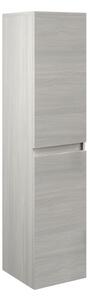 Colonna pensile bagno Trasimeno rovere grigio 31,4x31,5x136 cm