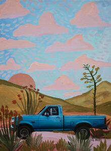 Illustrazione Chevrolet on the road Ii, Eleanor Baker, (30 x 40 cm)