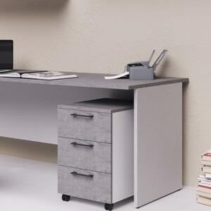 Cassettiera per ufficio Ibisco cemento