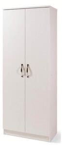 Scarpiera armadio 182x71x38 cm Gabriella bianco frassinato