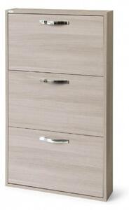 Scarpiera Serena 108x65x15 cm 3 ante olmo