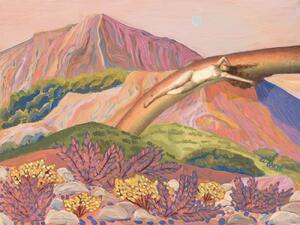 Illustrazione Naked hill, Eleanor Baker, (40 x 30 cm)