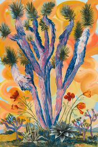 Illustrazione Desert flower, Eleanor Baker, (26.7 x 40 cm)