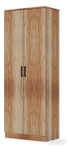 Scarpiera armadio 182x71x38 cm Gabriella noce country